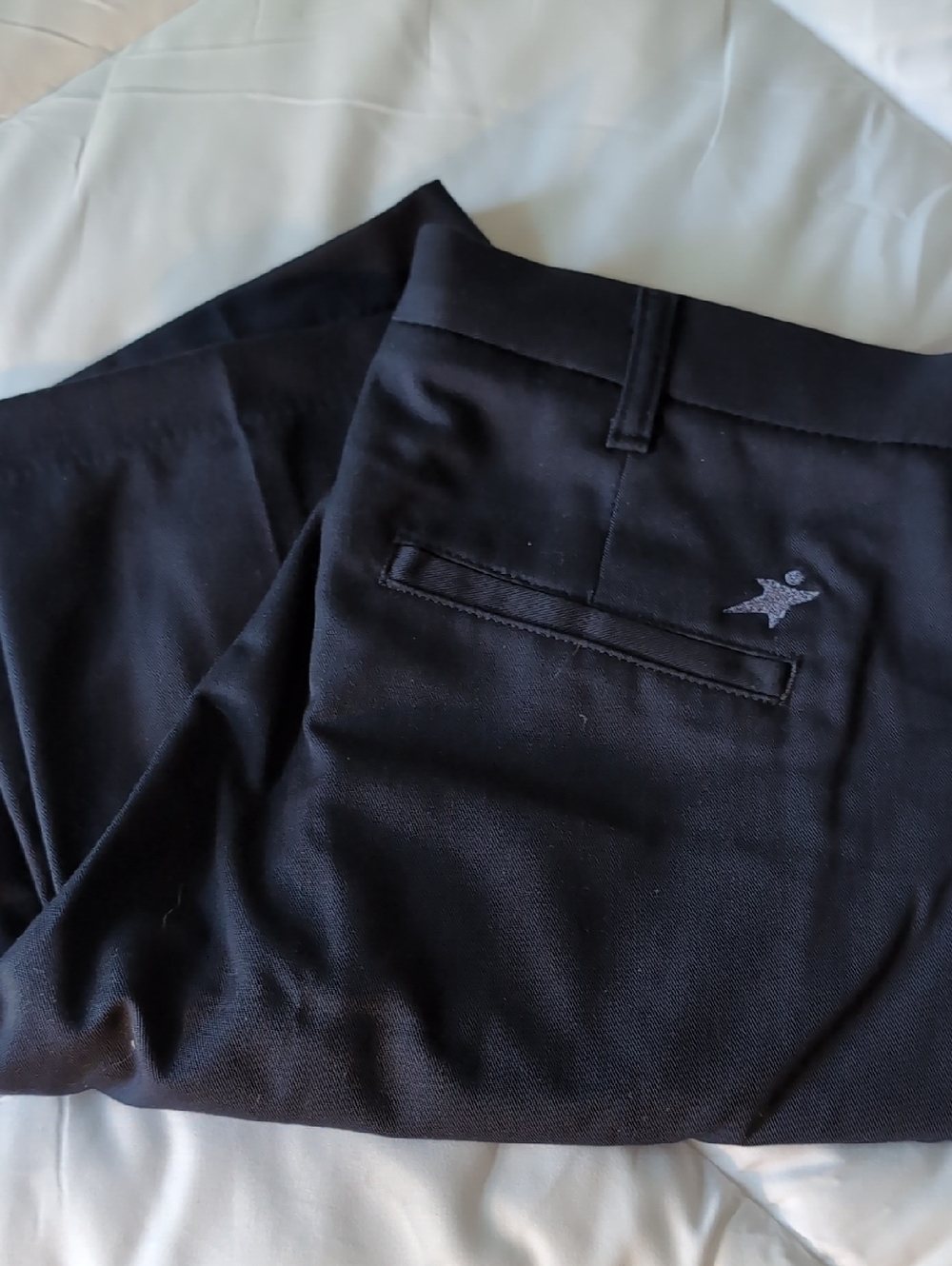 Men's Work Pants with Subtle Logo